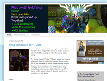 Tablet Screenshot of phatlewtsgold.net